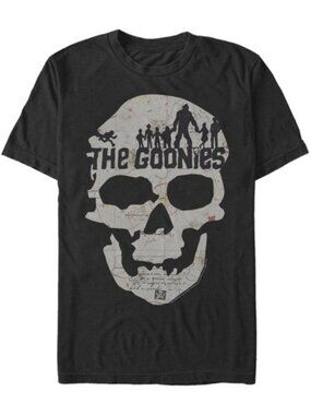 Men's The Goonies Skull Map Logo Graphic T-Shirt